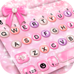 Girly Pink Pearl Tema Papan Ke