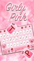 Hình nền bàn phím Girly Pink S ảnh chụp màn hình 1