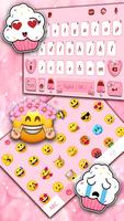 Hình nền bàn phím Girly Pink S ảnh chụp màn hình 2