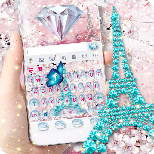 Girly Paris Teclado