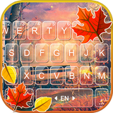 Gold Autumn Leaf icon