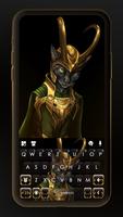 Gold Avenge Cat Plakat