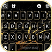 ثيم لوحة المفاتيح Gold Black M