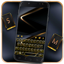 Teclado Gold Black Business APK