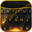 Gold Black Luxury Tema de tecl APK