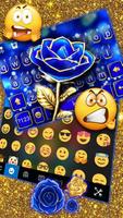 Gold Blue Rose Crystal 截图 2