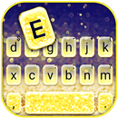 Тема для клавиатуры Gold Glitt APK