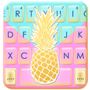 ثيم لوحة المفاتيح Gold Pineapp APK