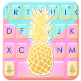 Tema Keyboard Gold Pineapple ícone