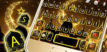 Gold Ramadan Teclado