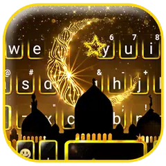 Gold Ramadan 主題鍵盤 APK 下載