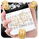 Tema de teclado Gold Diamond APK