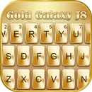 Thème doré de clavier Galaxy S APK