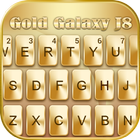 keyboard - Gold Galaxy S7 Edge icon