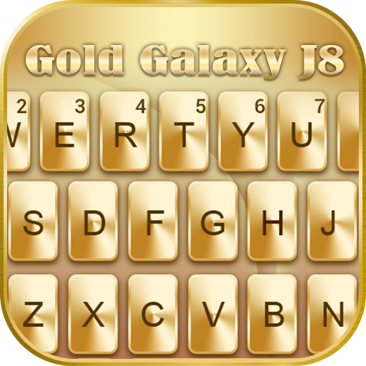 Tema de teclado Galaxy Ouro S7