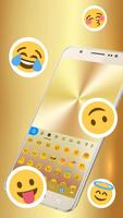 Tema de teclado Galaxy Ouro S7 Cartaz