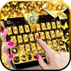 Скачать тема Gold Diamond APK