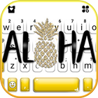 Golden Aloha Pineapple Zeichen