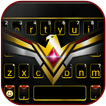 خلفية الكيبورد Golden Black Ea
