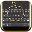 Golden Black Keyboard Theme