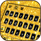 Hình nền bàn phím Golden Glitter 2 biểu tượng