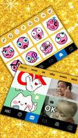 Hình nền bàn phím Golden Glitter 2 ảnh chụp màn hình 3