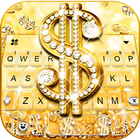 Hình nền bàn phím Golden Dolla biểu tượng