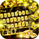 Fond de clavier Golden Diamond APK