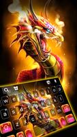 Latar Belakang Keyboard Golden Dragon poster