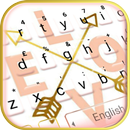 Golden Love Arrow Klavye Temas APK