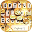 Fond de clavier Golden Money