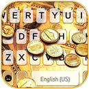 خلفية الكيبورد Golden Money APK