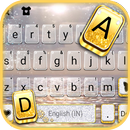 خلفية الكيبورد Golden Sea APK