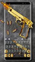 Thème de clavier Golden Shooti Affiche