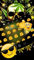 ثيم لوحة المفاتيح Golden Skull تصوير الشاشة 2