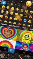 Fundo do Teclado Golden Planets imagem de tela 3