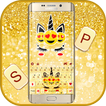 Tema Keyboard Golden Unicorn E