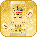 Тема для клавиатуры Golden Uni APK