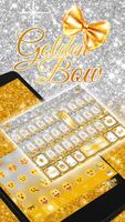 Golden Bow Keyboard Theme poster