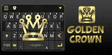 Фон клавиатуры Golden Crown