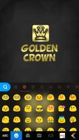 Fond de clavier Golden Crown capture d'écran 1