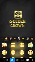 Fond de clavier Golden Crown capture d'écran 2