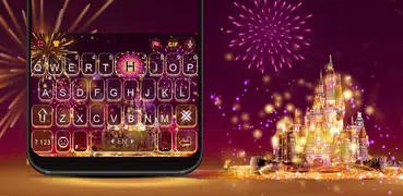 Tema Keyboard Gorgeousfirework