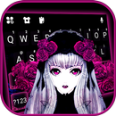 خلفية الكيبورد Gothic Creepy G APK