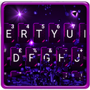 Thème de clavier Glow Neon Bus APK