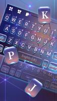 Fond de clavier Glow Neon Tech capture d'écran 1