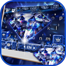 ثيم لوحة المفاتيح Glow Crystal APK