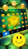 Fundo do Teclado Glow Happy Em imagem de tela 2