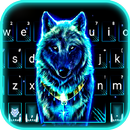 тема Glow Ice Wolf APK