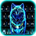 тема Glow Ice Wolf иконка